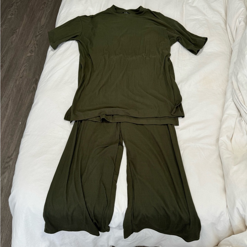 Dressed in lala ribbed play suit